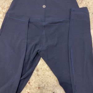 Size 8 Lululemon Navy Aligns (og butter soft)